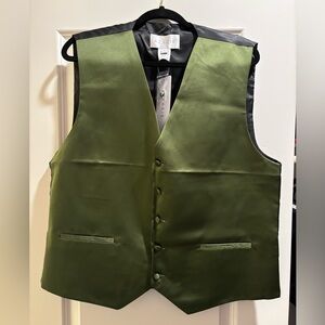 Olive Vest nice for formal events